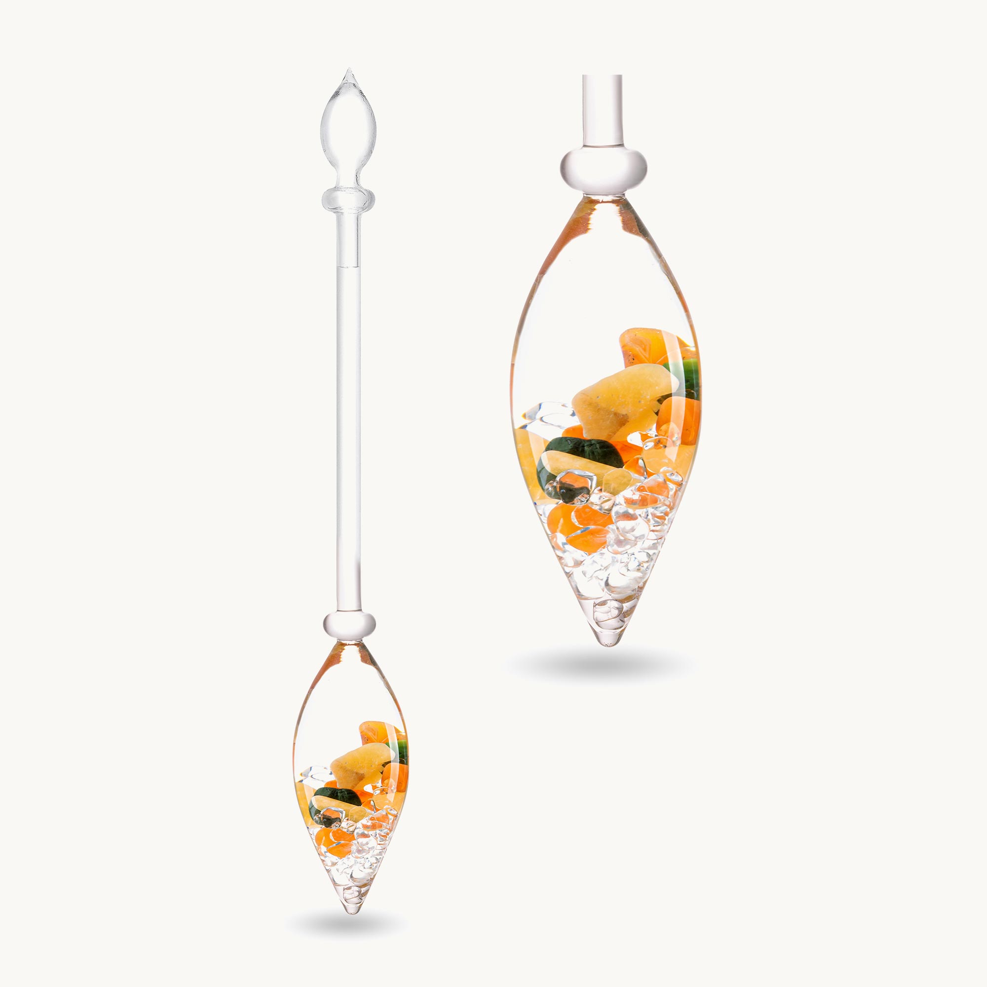 Gemstone Vial HAPPINESS